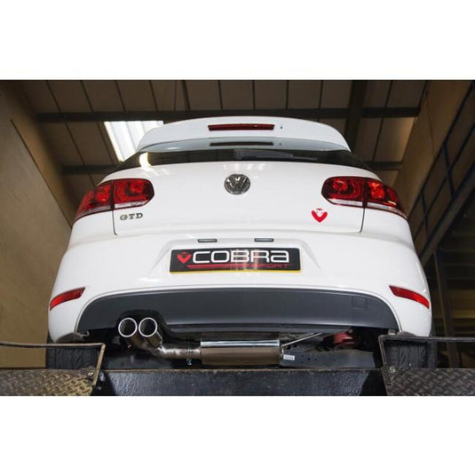 Linea di Scarico "Catback" Cobra per VW Golf 6 2.0L TDI 170 CV (09-13)