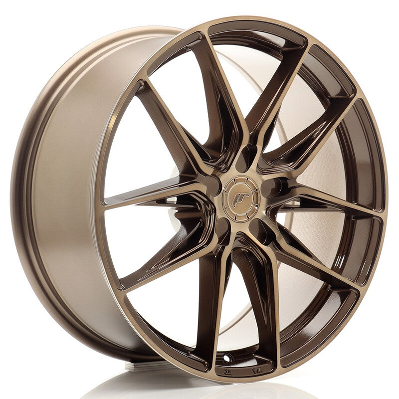 Carica immagine in Galleria Viewer, Cerchio Japan Racing JR-44 8x19 foratura su misura 5 fori ET20-40 - Bronzo
