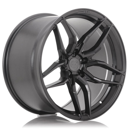 Cerchio Concaver CVR3 9x21 foratura su misura 5 fori ET10-52 - Grafite carbonio
