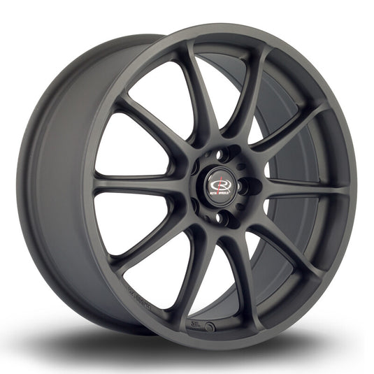 Cerchio Rota GRA 7,5x17 5x100 ET48 - Nero satinato