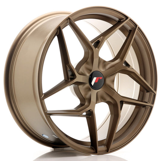 Cerchio Japan Racing JR-35 8,5x19 foratura su misura 5 fori ET20-45 - Bronzo