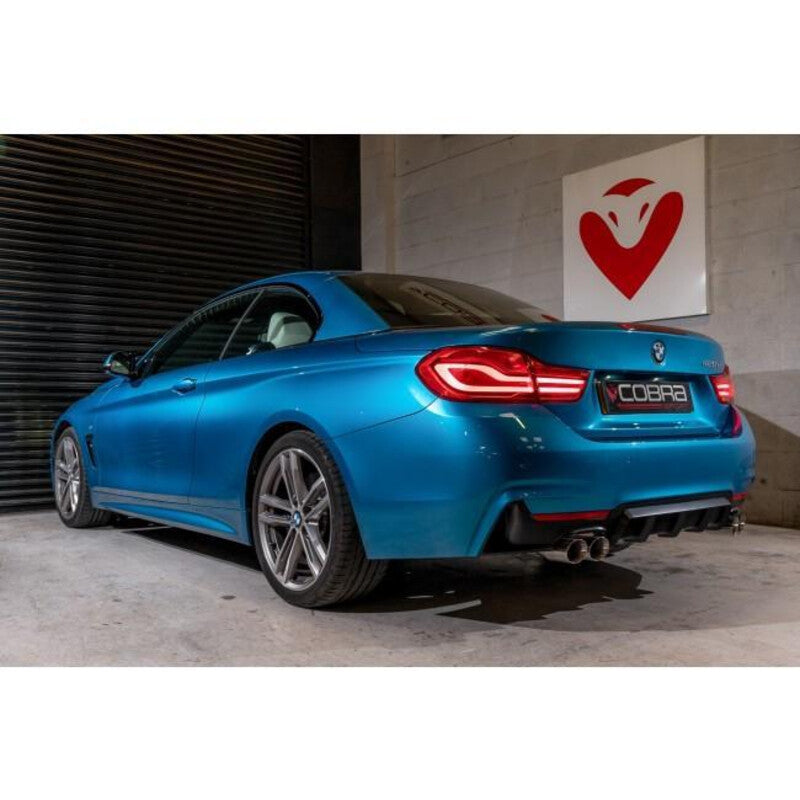 Carica immagine in Galleria Viewer, Silenziatore "Style M4" Cobra per BMW 420d F32, F33 &amp; F36 (13-20)
