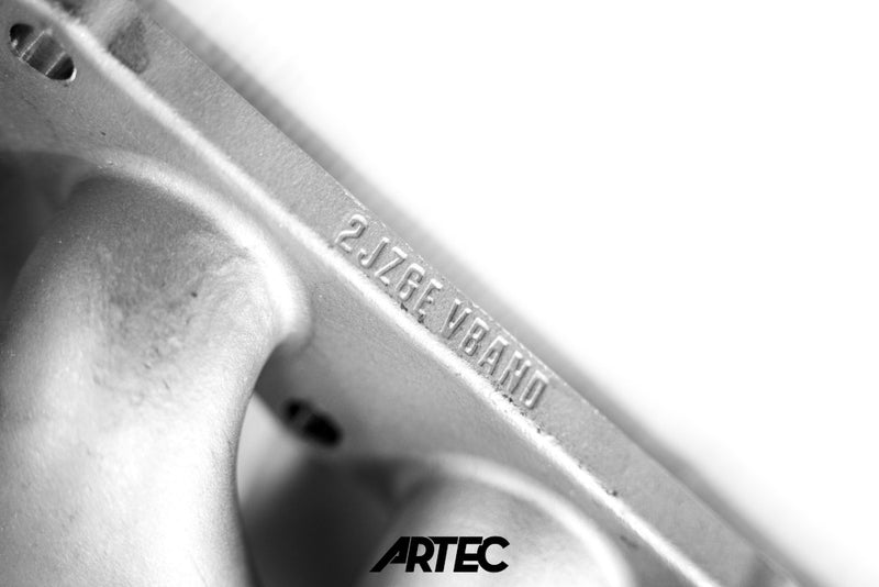 Carica immagine in Galleria Viewer, Collettore di Scarico Artec V-Band 70 mm per Toyota 2JZ-GTE
