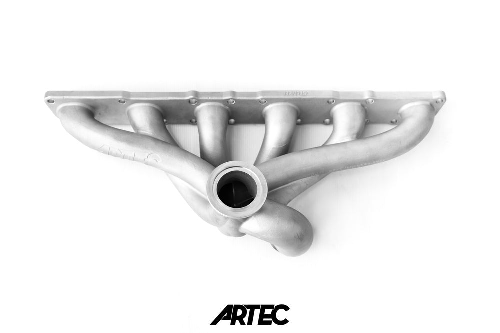 Collettore di Scarico Artec V-Band Reverse Rotation per Nissan RB20/25/26