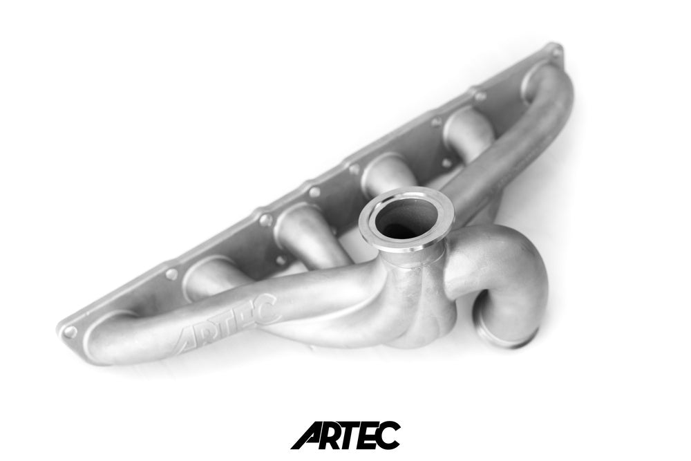 Collettore di Scarico Artec V-Band Reverse Rotation per Nissan RB20/25/26