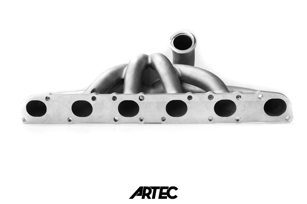 Collettore di Scarico Artec V-Band Reverse Rotation per Nissan RB20/25/26