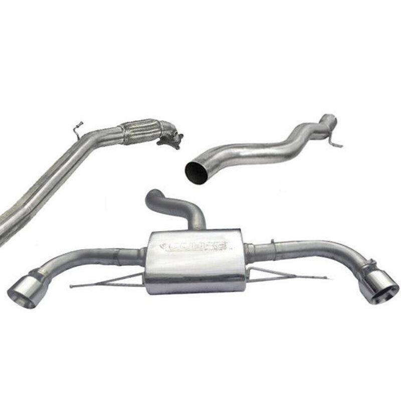 Carica immagine in Galleria Viewer, Linea di Scarico Completa "Turboback" Cobra per Audi TT 8J 2.0L TFSI (Quattro, 12-14)
