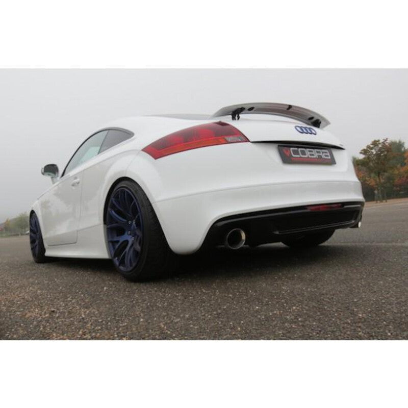 Linea di Scarico Completa "Turboback" Cobra per Audi TT 8J 1.8 & 2.0L TFSI (2 Ruote Motrici, 11-14)