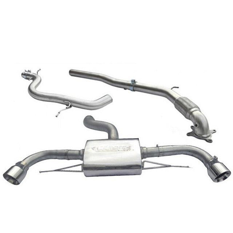 Linea di Scarico Completa "Turboback" Cobra per Audi TT 8J 1.8 & 2.0L TFSI (2 Ruote Motrici, 11-14)