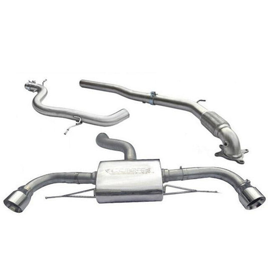 Linea di Scarico Completa "Turboback" Cobra per Audi TT 8J 1.8 & 2.0L TFSI (2 Ruote Motrici, 11-14)
