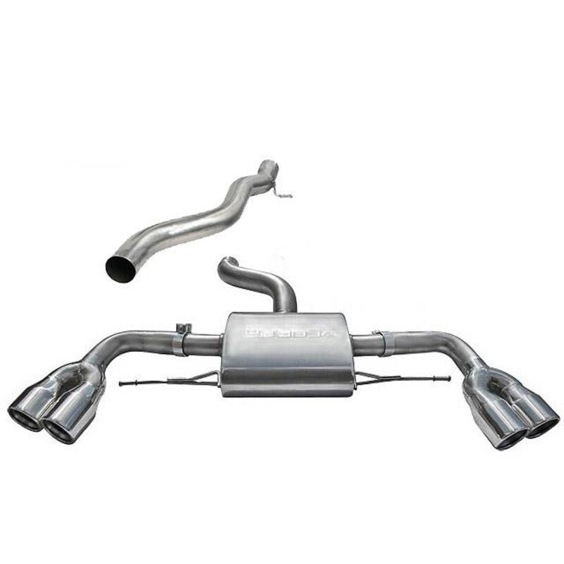 Linea di Scarico "Catback" Cobra per Audi TTS 8J (Quattro, 08-14)