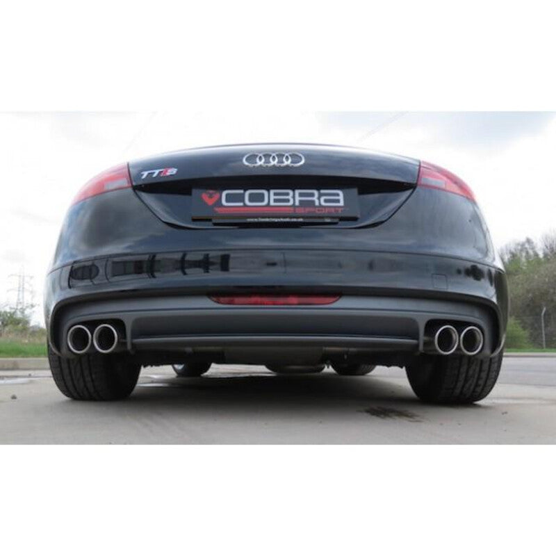 Linea di Scarico "Catback" Cobra per Audi TTS 8J (Quattro, 08-14)