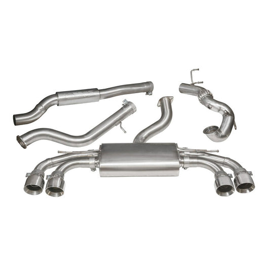 Linea di Scarico Completa "Turboback" Cobra per Audi TTS 8S 2.0L TFSI (2014+)