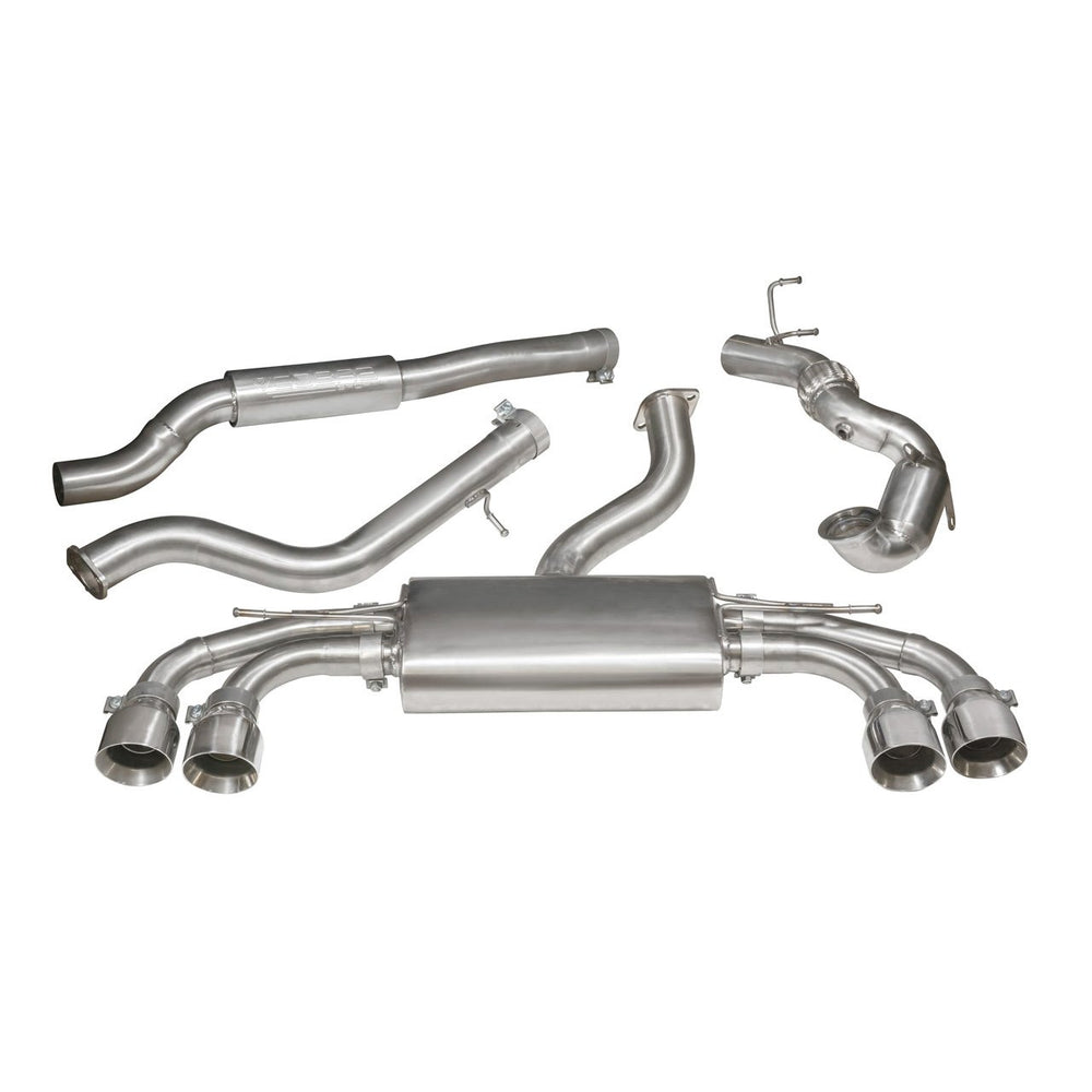 Linea di Scarico Completa "Turboback" Cobra per Audi TTS 8S 2.0L TFSI (2014+)