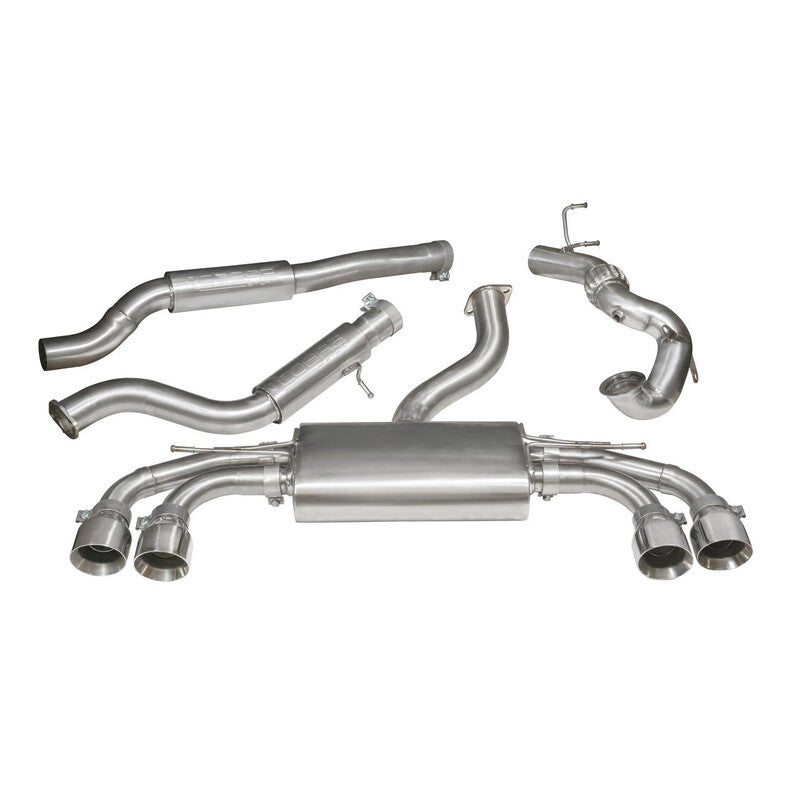 Linea di Scarico Completa "Turboback" Cobra per Audi TTS 8S 2.0L TFSI (2014+)