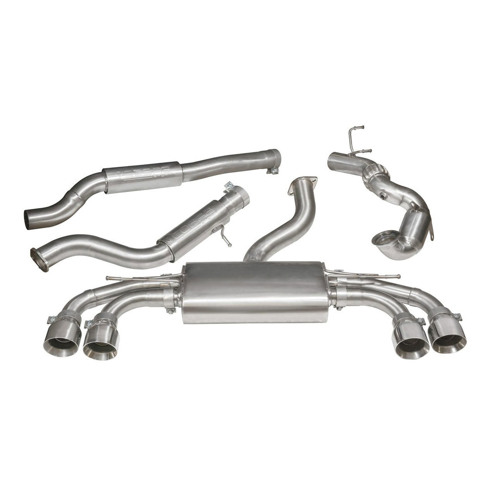Linea di Scarico Completa "Turboback" Cobra per Audi TTS 8S 2.0L TFSI (2014+)