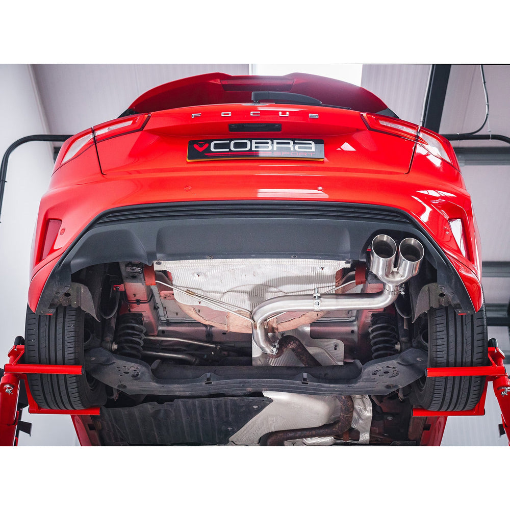 Silenziatore "Venom Box Delete" Cobra per Ford Focus 1.0L Ecoboost 125 CV ST-Line MK4 (2018+)