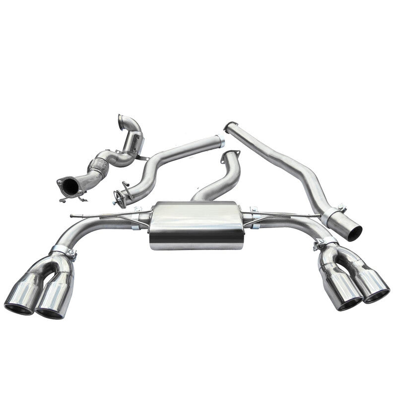 Carica immagine in Galleria Viewer, Linea di Scarico Completa "Turboback" Cobra per Audi S3 8V Berlina (12-20)
