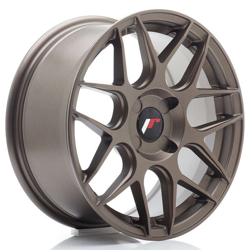 Cerchio Japan Racing JR-18 7x16 foratura su misura 4 fori ET20-35 - Bronzo