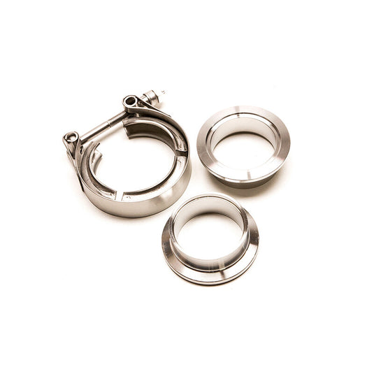 Kit V-Band 1.75" da Saldare - Flange + Fascetta Inox 45 mm