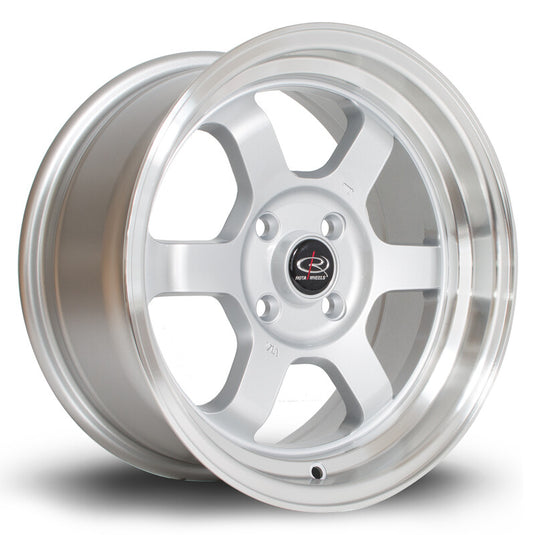 Cerchio Rota Grid V 7x15 4x108 ET20 - Argento lucidato