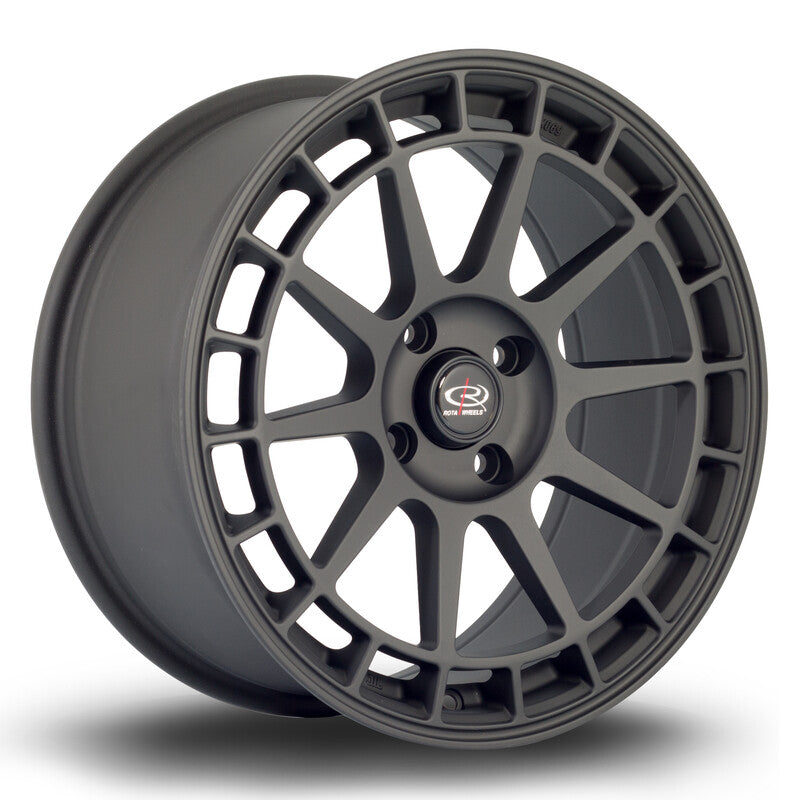 Cerchio Rota Recce 8x17 5x100 ET42 - Nero satinato
