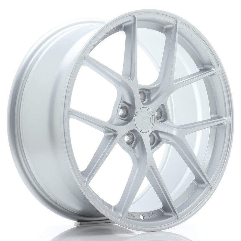 Carica immagine in Galleria Viewer, Cerchio Japan Racing SL-01 Super Light 8,5x19 5x114.3 ET45 - Argento lucidato
