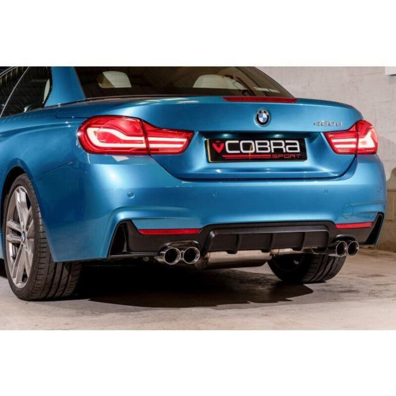 Carica immagine in Galleria Viewer, Silenziatore "Style M4" Cobra per BMW 420d F32, F33 &amp; F36 (13-20)
