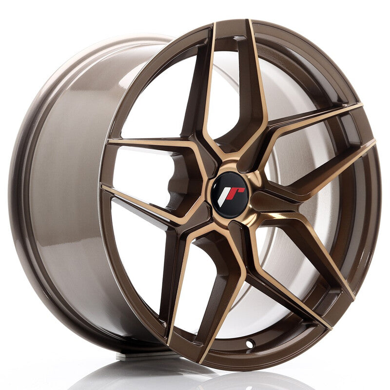 Cerchio Japan Racing JR-34 Extreme Concave 9x18 foratura su misura 5 fori ET20-42 - Bronzo