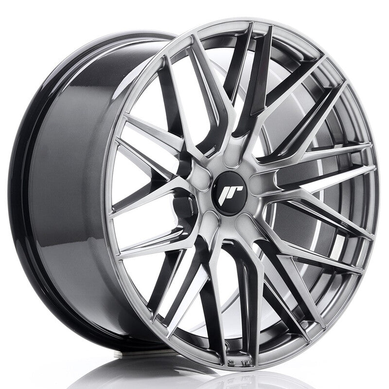 Carica immagine in Galleria Viewer, Cerchio Japan Racing JR-28 Extreme Concave 9,5x19 foratura su misura 5 fori ET20-40 - Hyper Black
