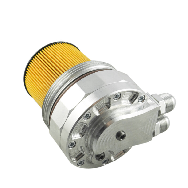Coperchio di Filtro Olio Porta-Sensori + Attacco Radiatore BMW M52, M54, M56... (E36, E39, E46, E60, Z3, Z4...)
