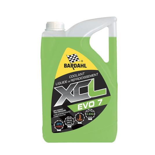 5L Liquido Refrigerante Bardahl XCL Evo 7 -37°C (BMW, Ford, Mercedes, Toyota, VW...)