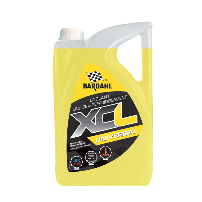 5L Liquido Refrigerante Bardahl XCL Universale -25°C (Giallo)