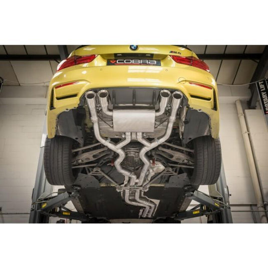 Linea di Scarico Completa "Turboback" Cobra per BMW M4 F82 - con Valvola (Ø3")
