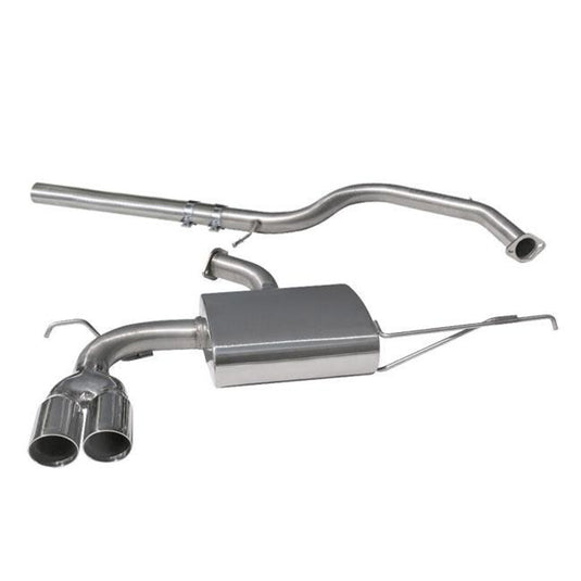 Linea di Scarico "Catback" Cobra per Seat Leon 1P 2.0L TDI 140 CV (04-12)