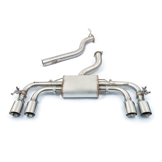 Linea di Scarico Completa Cobra per VW Golf 8 R 2.0L TSI (2021+) - Race, con Valvola