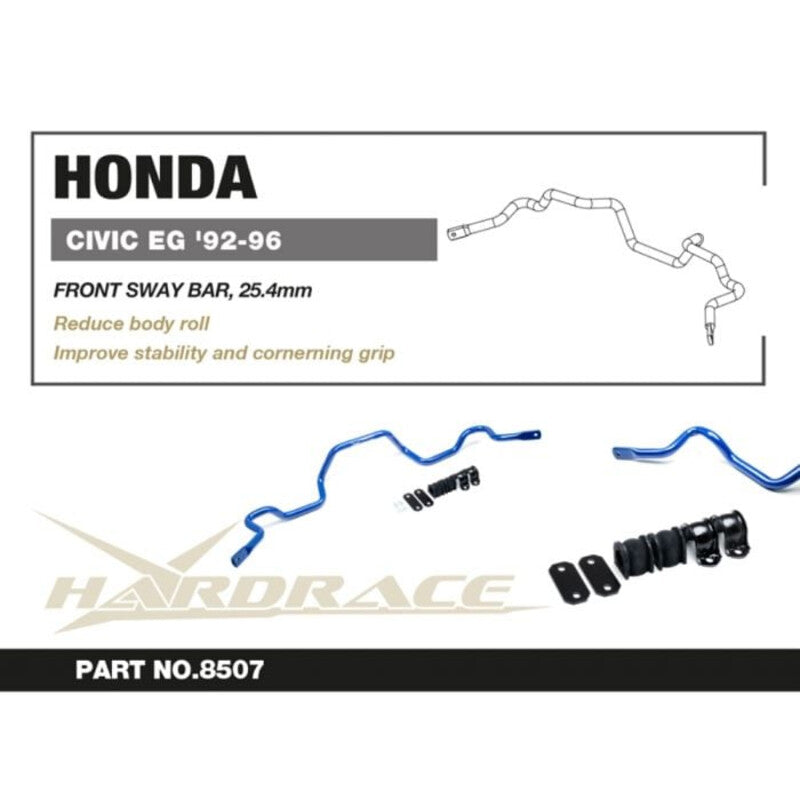 Carica immagine in Galleria Viewer, Barra Stabilizzatrice Anteriore Hardrace per Honda Civic EG / EH / EJ
