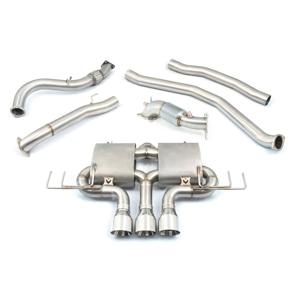Linea di Scarico "Turbo Back" Cobra per Honda Civic Type R FK8 (Modello UK)