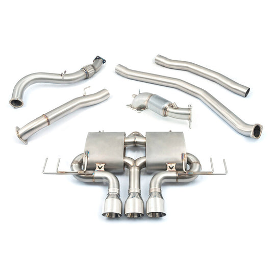 Linea di Scarico "Turbo Back" Cobra per Honda Civic Type R FK8 (Modello UK)