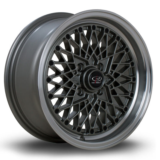 Cerchio Rota OS Mesh 7x15 4x100 ET30 - Grigio antracite