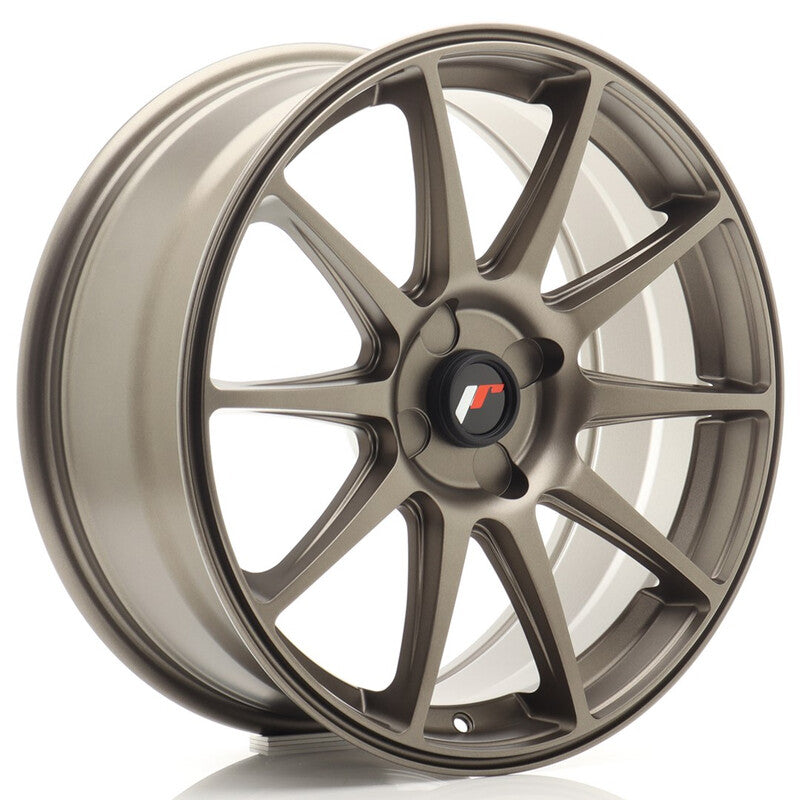 Cerchio Japan Racing JR-11 7,5x18 foratura su misura 4 fori ET20-40 - Bronzo