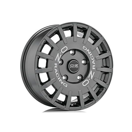 Cerchio OZ Racing Rally Racing Van 7,5x18 5x160 ET48 - Bianco con scritte rosse
