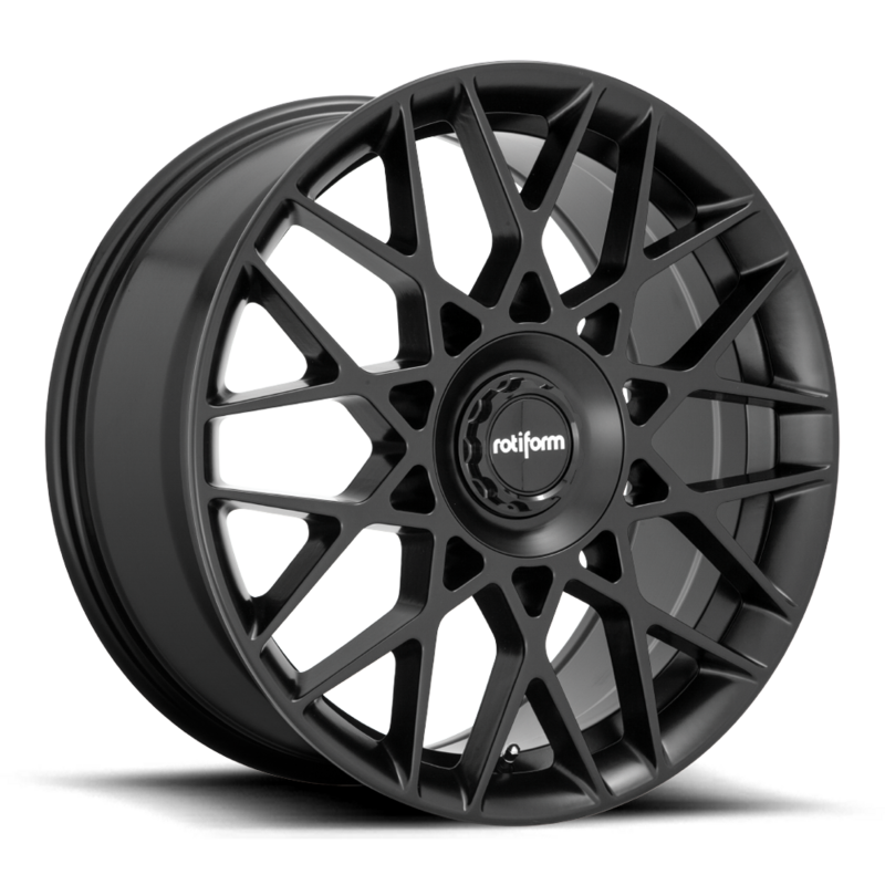 Cerchio Rotiform BLQ-C 8,5x19 5x108/5x114.3 ET35 - Nero opaco