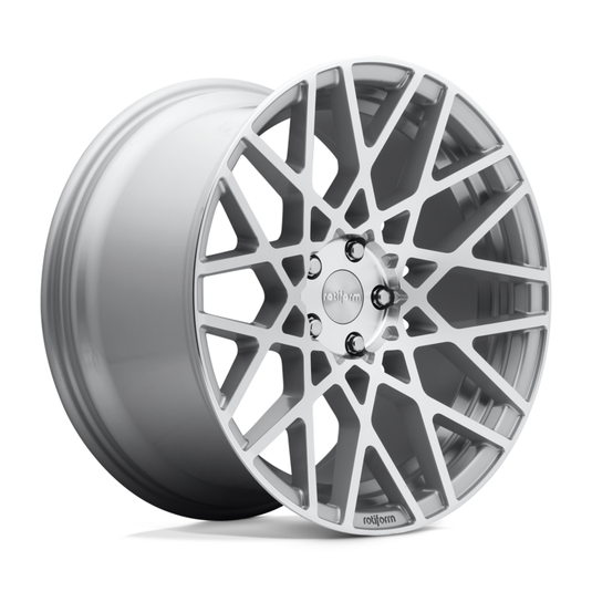 Cerchio Rotiform BLQ 8,5x19 5x112 ET45 - Argento lucidato