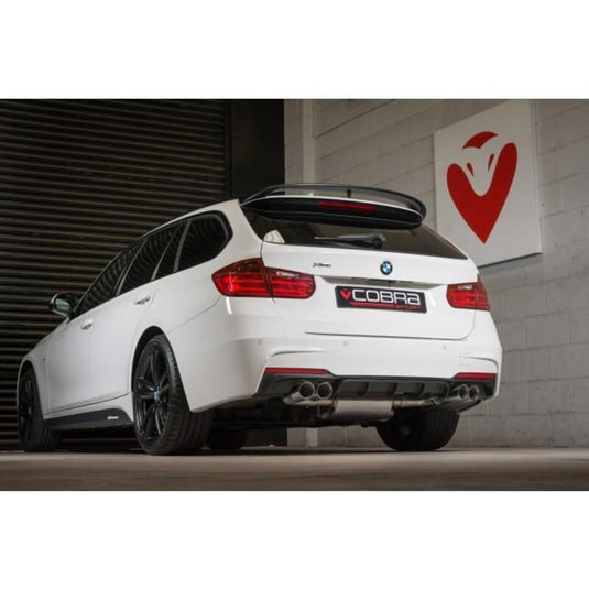 Silenziatore "Style M3" Cobra per BMW 320d & 325d Berlina F30 & Touring F31 LCI (15-18)