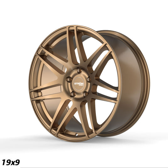 Cerchio Ström STR3 9x19 5x120 ET31 - Bronzo satinato