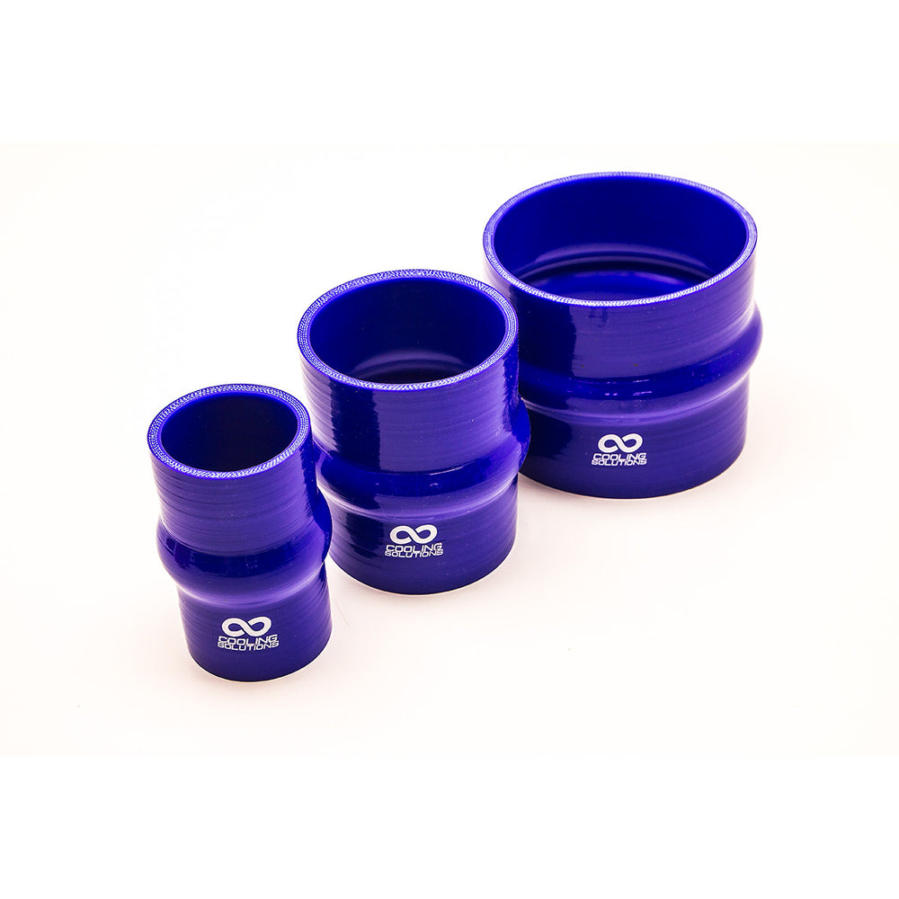 Manicotto Antivibrazione in Silicone da Ø51 a Ø114 mm, Blu