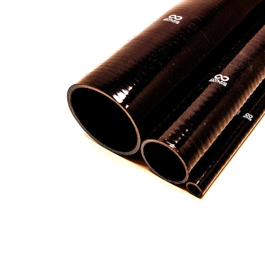Tubo in Silicone al Metro da Ø6.5 a Ø152 mm, Nero