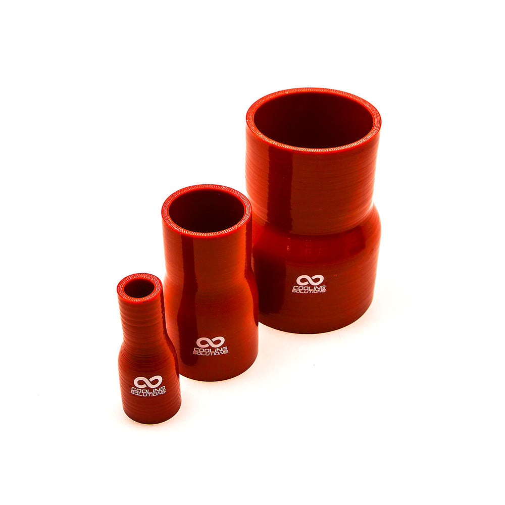 Manicotto Riduttore in Silicone da Ø16-13 a Ø127-114 mm, Rosso