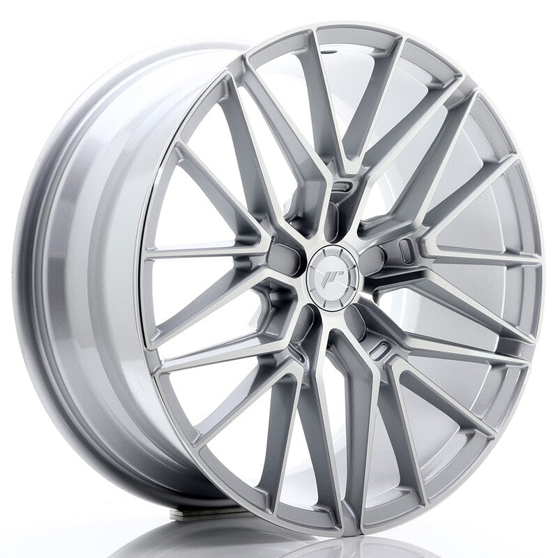 Carica immagine in Galleria Viewer, Cerchio Japan Racing JR-38 8,5x19 5x112 ET45 - Argento - foro 66,6 mm
